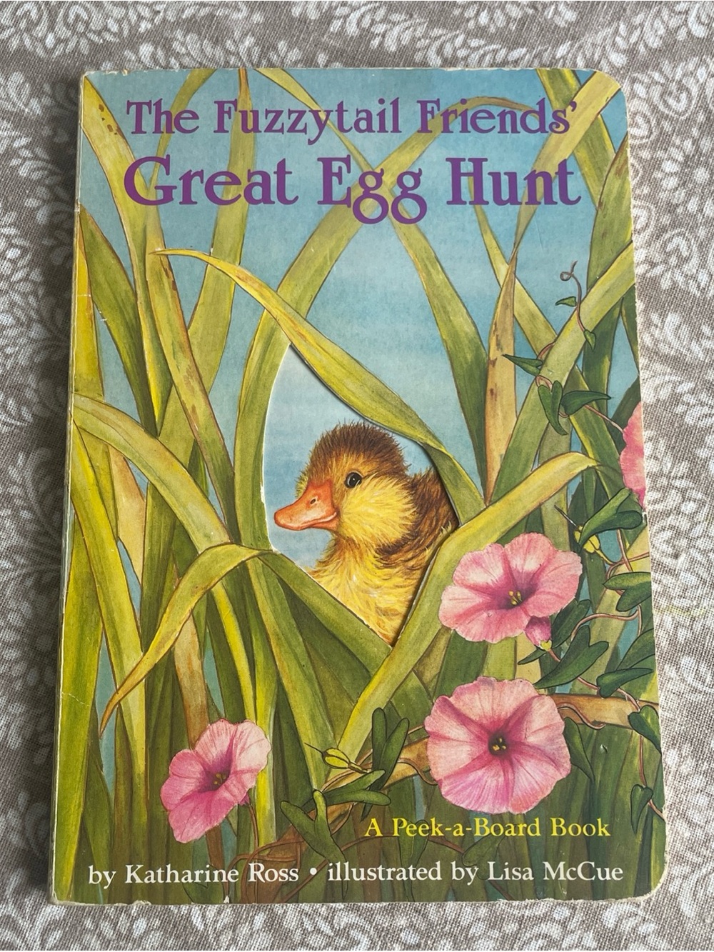 The Fuzzytail Friends Great Egg Hunt - Pink Illustrated Children's Board Book